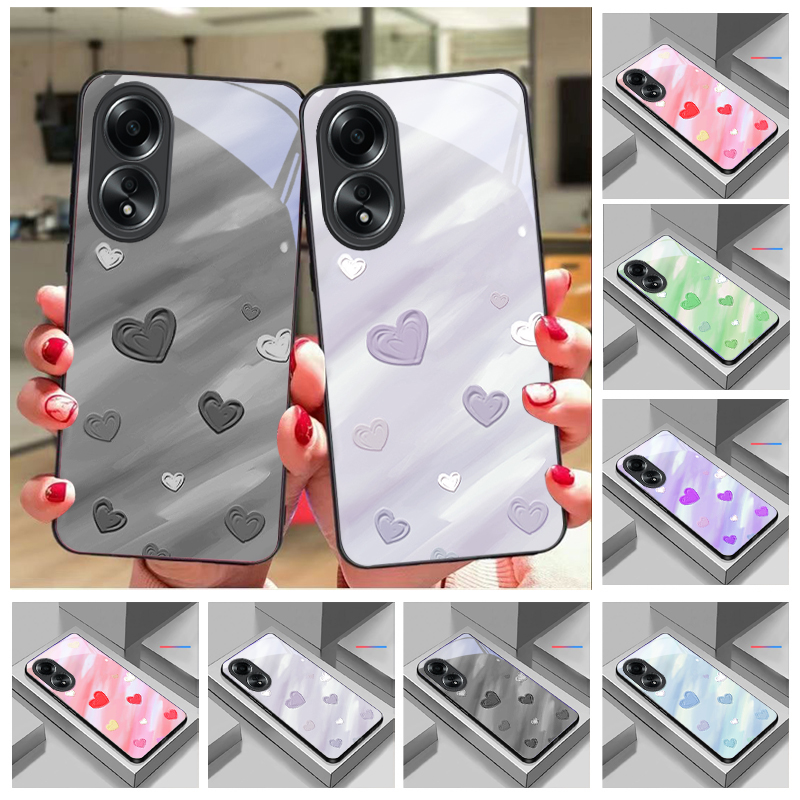 Oppo A78 - Минималистичный и туманный дизайн для стеклянных
