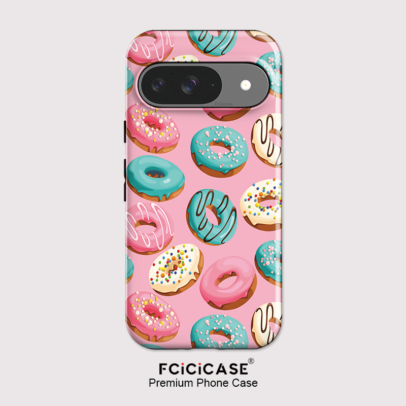 Google Pixel 9 Pro - Чехол Fcicicase 2-в-1 с двойным слоем