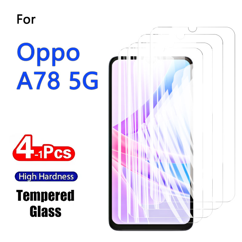 Oppo A78 - 1-4 шт. защитные пленки для экрана