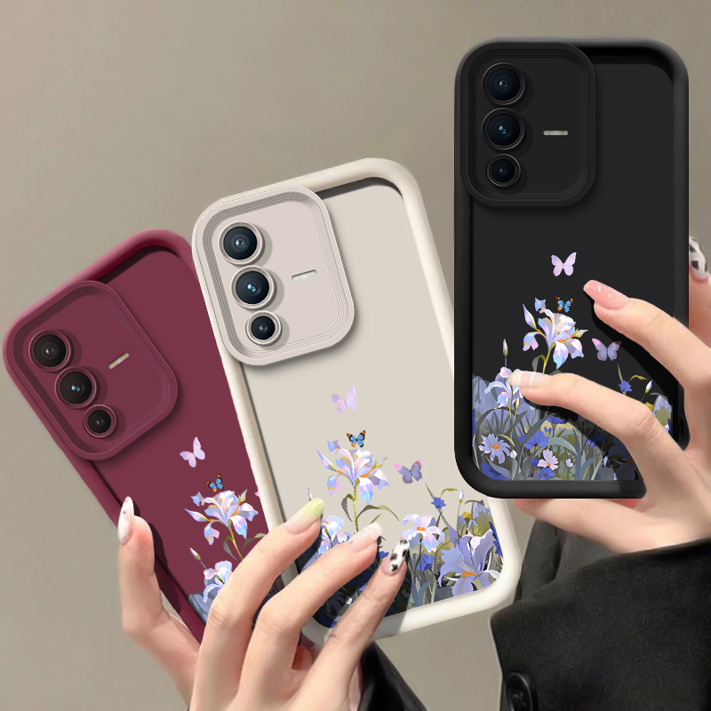 Vivo X200 - Модный чехол для телефона с цветочным