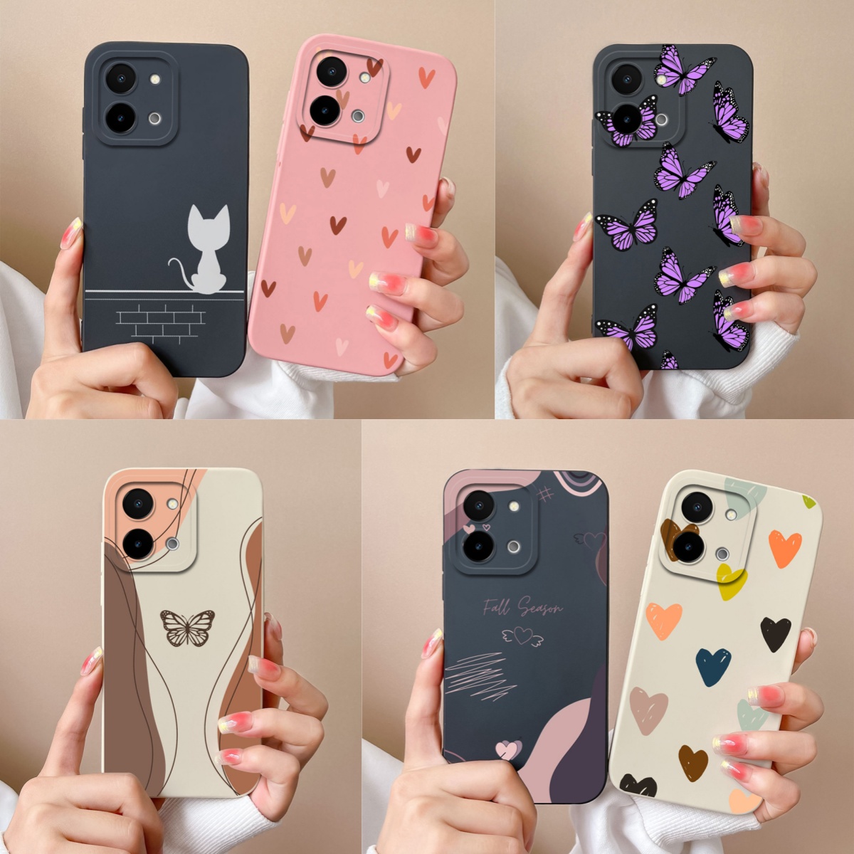 Vivo Y28 - Чехол для Vivo Y28 Y28S, простая