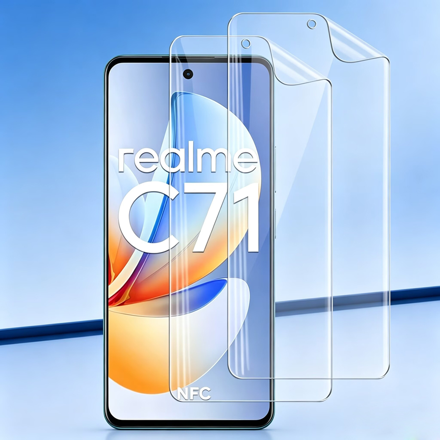 Realme Note 50 - 2 шт. матовая гидрогелевая пленка для