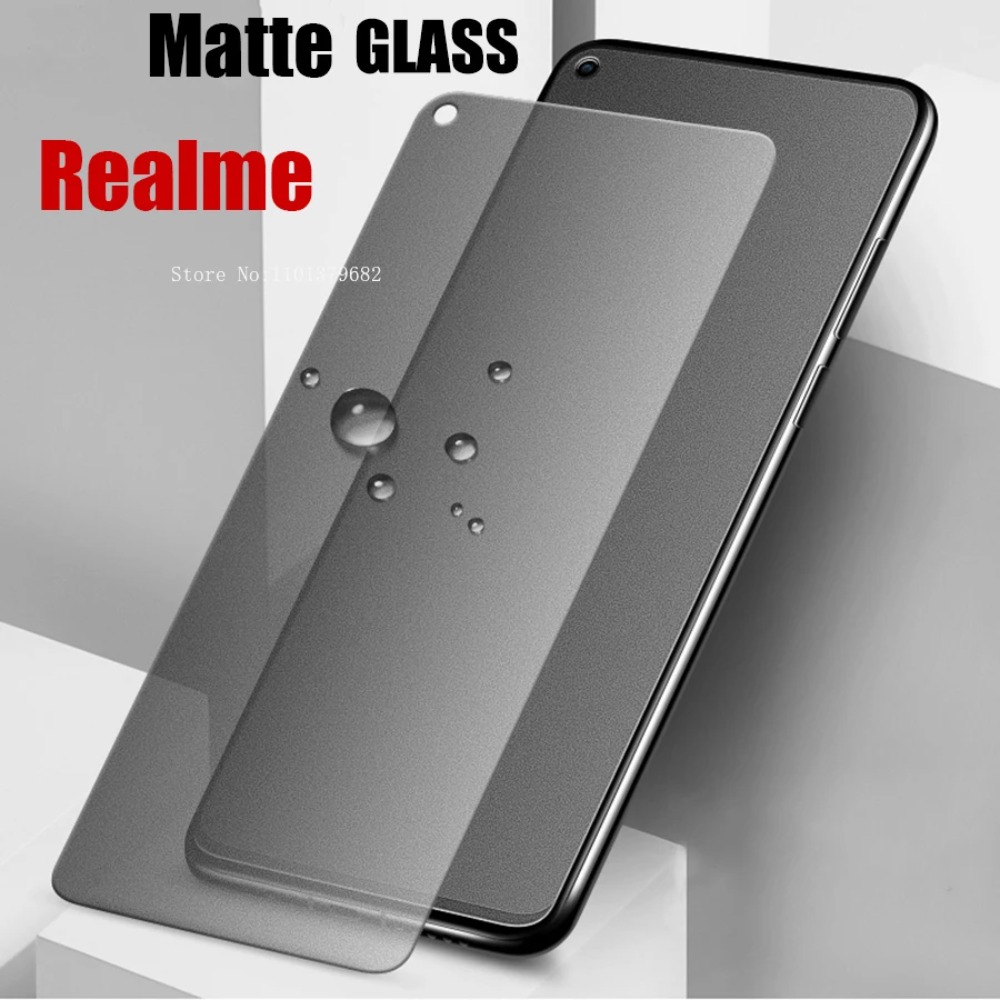 Realme C67 - 3 шт. матовое закаленное стекло Realme