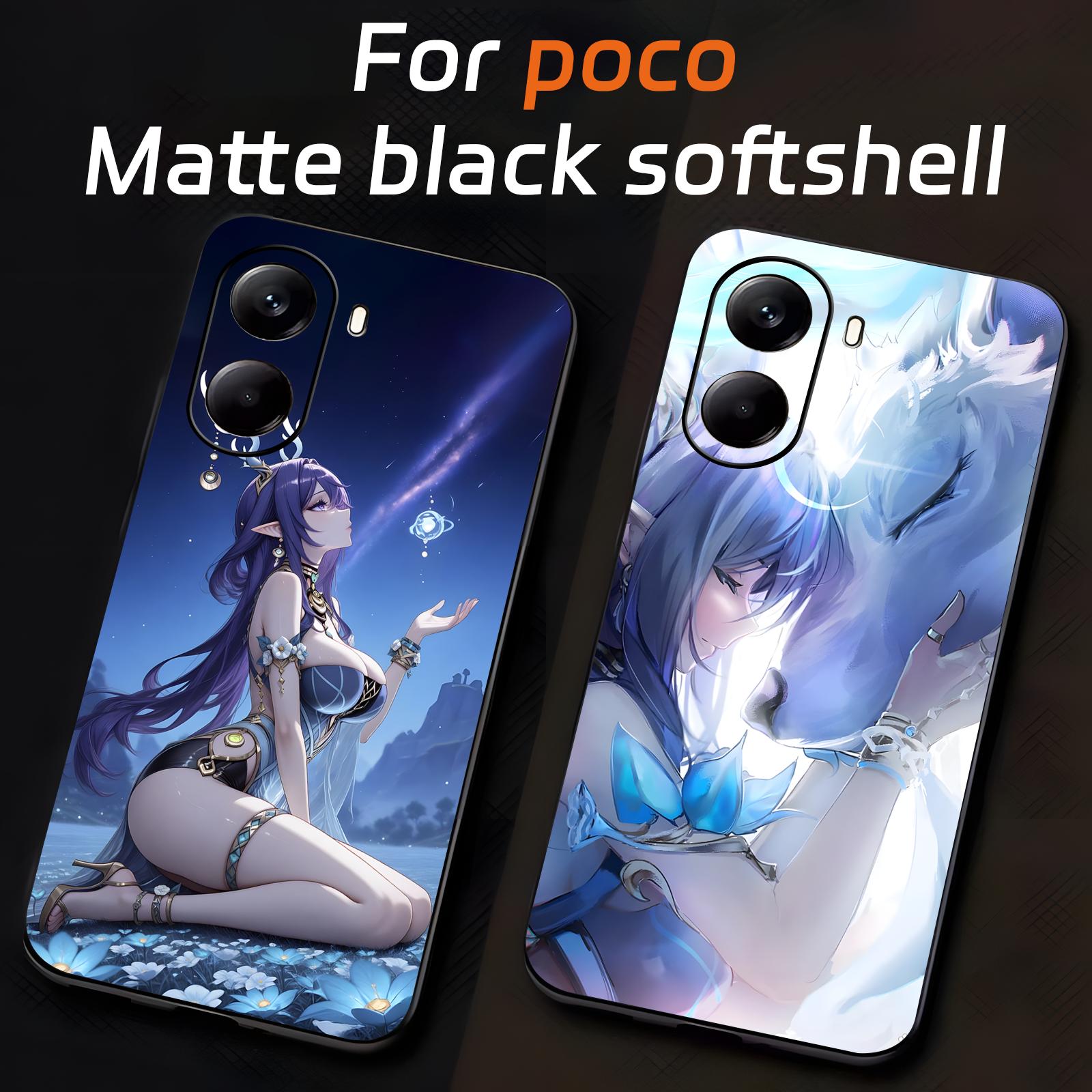 Xiaomi Poco X6 - Чехол для телефона Genshin Impact Lauma