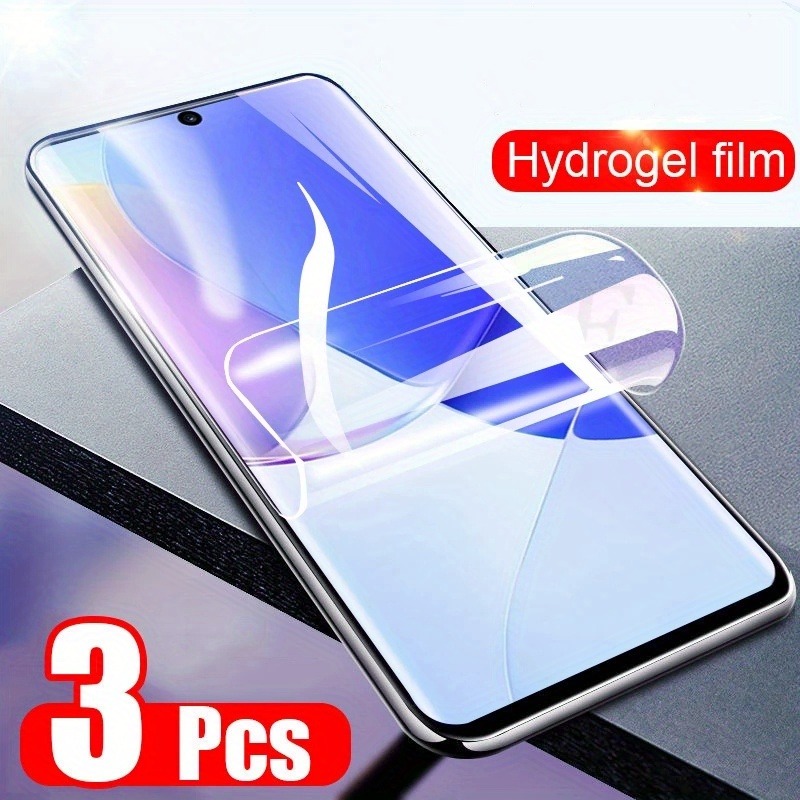 Huawei Nova 12 - 3 шт. гидрогелевая мягкая защитная пленка