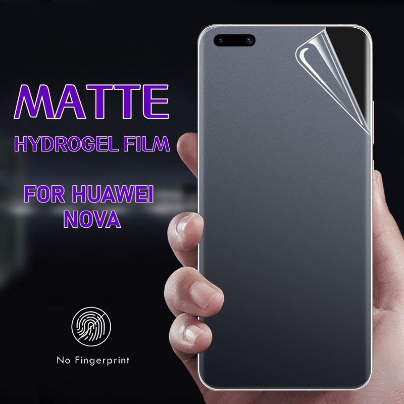 Huawei Nova 12 - 3 шт. мягкая матовая гидрогелевая пленка