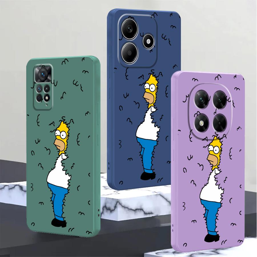 Xiaomi Redmi Note 13 - Чехол для телефона S-Simpsons Cool Bart