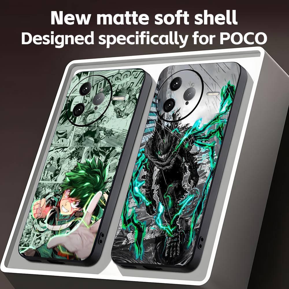 Xiaomi Poco X6 - Чехол для телефона Deku My Hero