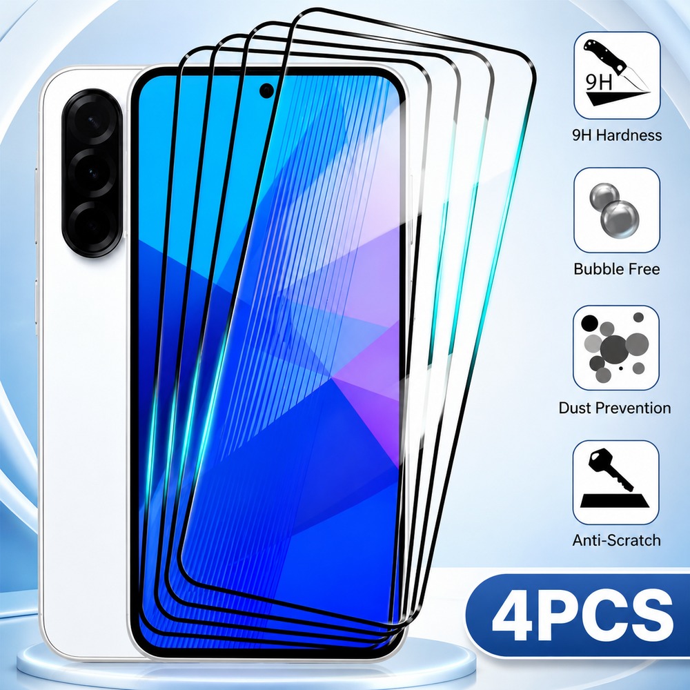 Realme C67 - 4 шт. закаленного стекла для Realme