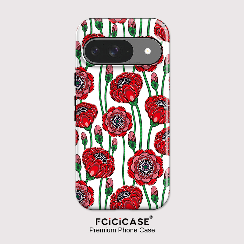 Google Pixel 9 Pro - Акриловый матовый чехол Fcicicase для Google