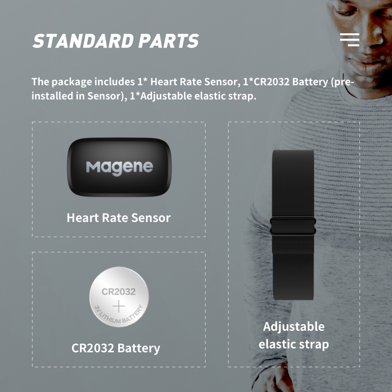 Magene H64 Монитор сердечного  – обзор и цена Breath Rate Monitor