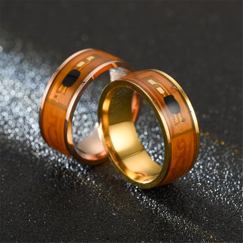 Мужские кольца для пар NFC из  – обзор и цена Smart Ring Nfc Pay