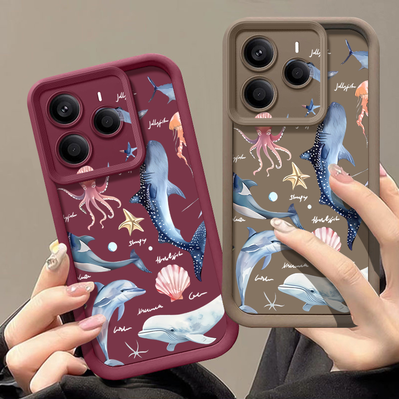 Мягкий чехол с милым рисунком  – обзор и цена Xiaomi Redmi Note 13