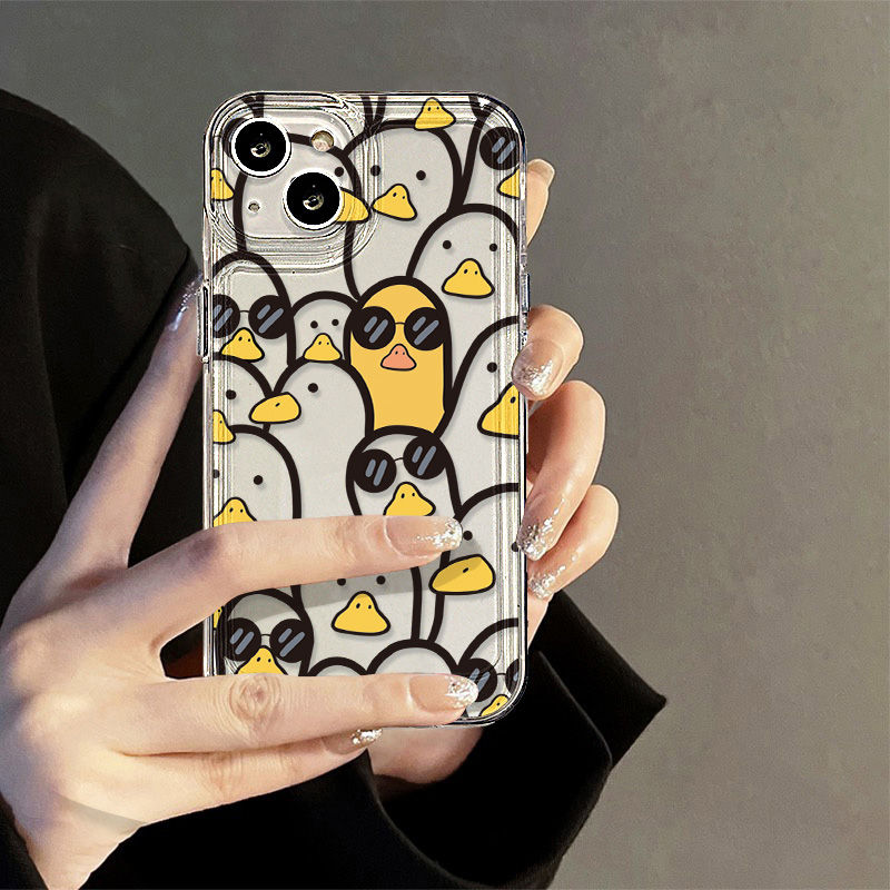Милый чехол с мультяшной уткой – обзор и цена Apple Iphone 16