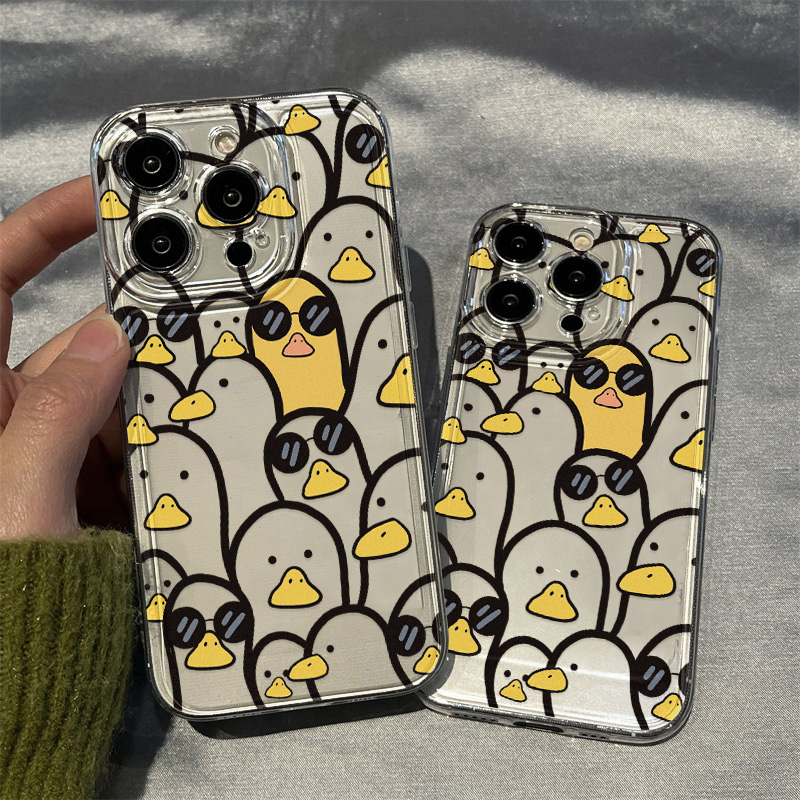 Милый чехол с мультяшной уткой – обзор и цена Apple Iphone 16