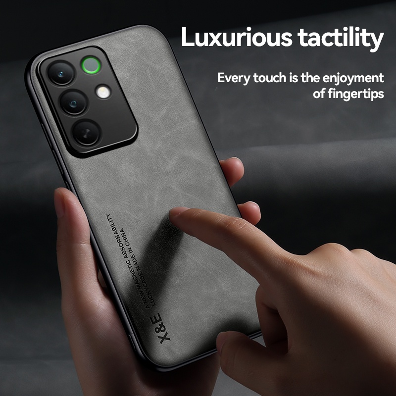 Роскошный кожаный чехол для OP – обзор и цена Realme C67