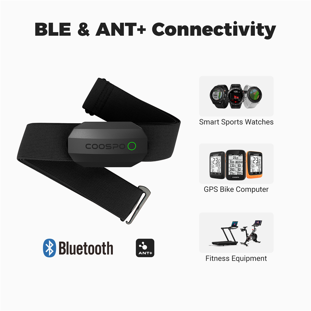 COOSPO H808S Датчик сердечного – обзор и цена Breath Rate Monitor