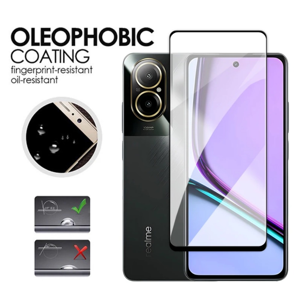 Закаленное стекло 4 в 1 для Re – обзор и цена Realme C67