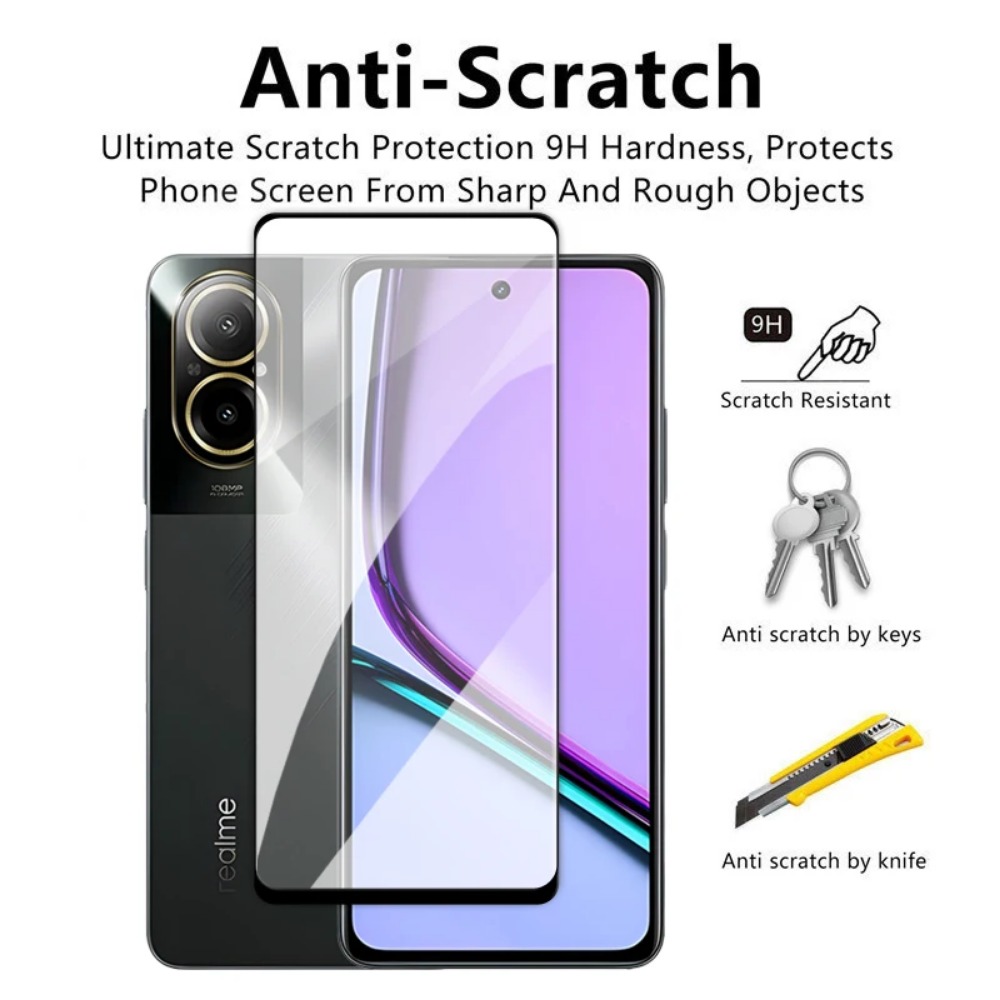 Закаленное стекло 4 в 1 для Re – обзор и цена Realme C67